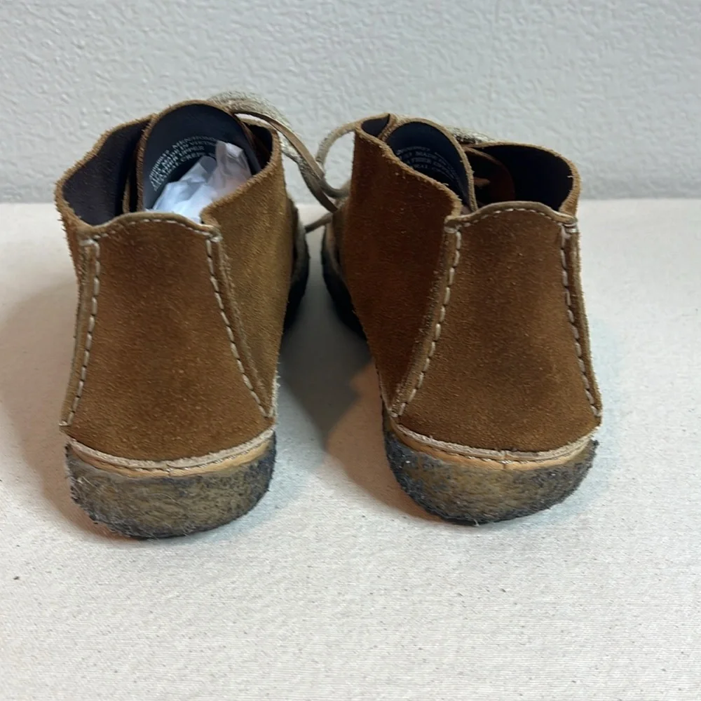 Clarks Originals Men’s Desert Trek Moc Toe Boots | Size 9.5M | Suede Leather - Picture 3 of 6